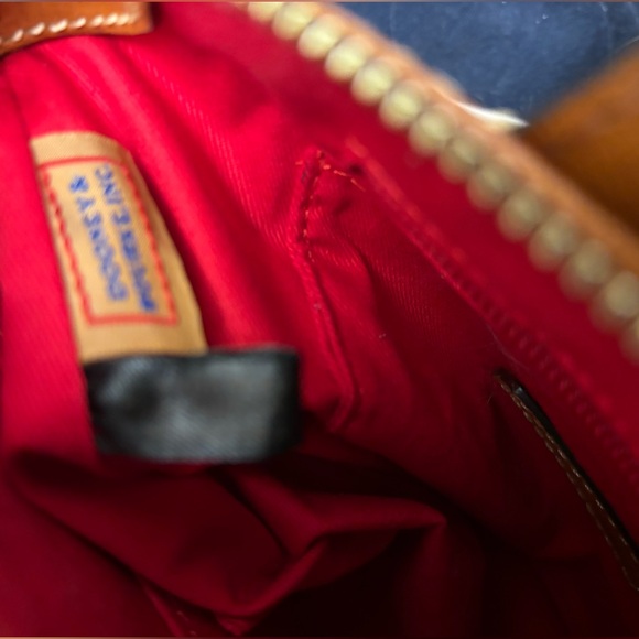 Dooney & Bourke Saffiano Leather Small Satchel/Crossbody Bag - Picture 11 of 11